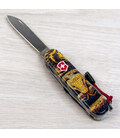 Складаний ніж Victorinox HUNTSMAN ZODIAC Дерев'яна змія 1.3713.3.Z4280pk картинка, зображення, фото
