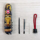 Складаний ніж Victorinox HUNTSMAN ZODIAC Дерев'яна змія 1.3713.3.Z4280pk - картинка, зображення, фото ножа