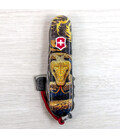 Складаний ніж Victorinox HUNTSMAN ZODIAC Дерев'яна змія 1.3713.3.Z4280pk картинка, зображення, фото