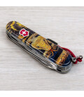 Складаний ніж Victorinox HUNTSMAN ZODIAC Дерев'яна змія 1.3713.3.Z4280pk картинка, зображення, фото