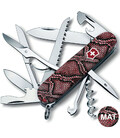 Складной нож Victorinox HUNTSMAN DESIGN Принт Кожа питона 1.3713.R2200pk фото, картинка, изображение