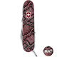 Складаний ніж Victorinox HUNTSMAN DESIGN Принт Шкіра пітона 1.3713.R2200pk - картинка, зображення, фото ножа
