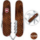 Складаний ніж Victorinox SPARTAN DESIGN Принт Шкіра кобри 1.3603.R2210pk - картинка, зображення, фото ножа