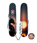 Складаний ніж Victorinox CLIMBER ZODIAC Дракон в променях сонця 1.3703.3.Z3270p картинка, зображення, фото