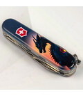 Складаний ніж Victorinox CLIMBER ZODIAC Дракон в променях сонця 1.3703.3.Z3270p картинка, зображення, фото