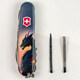 Складаний ніж Victorinox CLIMBER ZODIAC Дракон в променях сонця 1.3703.3.Z3270p - картинка, зображення, фото ножа