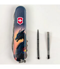 Складаний ніж Victorinox CLIMBER ZODIAC Дракон в променях сонця 1.3703.3.Z3270p картинка, зображення, фото