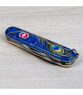 Складной нож Victorinox SPARTAN UKRAINE Волшебное перо Жар-Птицы 1.3603.3.T3150pw фото, картинка, изображение