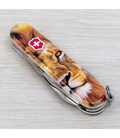 Складной нож Victorinox SPARTAN ANIMAL Лев 1.3603.7.F1010pw фото, картинка, изображение