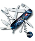 Складной нож Victorinox HUNTSMAN ANIMAL Волк 1.3713.3.F1040pw фото, картинка, изображение