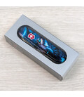Складной нож Victorinox HUNTSMAN ANIMAL Волк 1.3713.3.F1040pw фото, картинка, изображение
