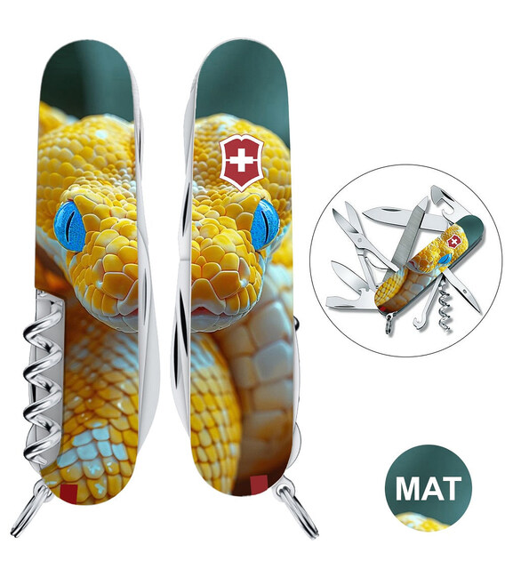 Складной нож Victorinox MOUNTAINEER ANIMAL Змей 1.3743.7.F1050pw фото, картинка, изображение