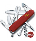 Складаний ніж Victorinox CLIMBER MAT червоний матовий лак з жовт.лого 1.3703.M0008p картинка, зображення, фото