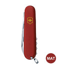 Складаний ніж Victorinox CLIMBER MAT червоний матовий лак з жовт.лого 1.3703.M0008p картинка, зображення, фото