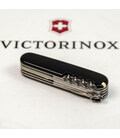 Складаний ніж Victorinox HUNTSMAN MAT чорний матовий лак 1.3713.3.M0007p картинка, зображення, фото