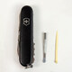 Складаний ніж Victorinox HUNTSMAN MAT чорний матовий лак 1.3713.3.M0007p - картинка, зображення, фото ножа