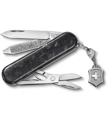 Складной нож Victorinox CLASSIC SD Brilliant Carbon 0.6221.90 картинка, изображение, фото