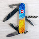 Складной нож Victorinox SPARTAN UKRAINE Желто-синие брызги 1.3603.7.T3160pw фото