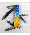 Складаний ніж Victorinox SPARTAN UKRAINE Жовто-сині бризки 1.3603.7.T3160pw картинка, зображення, фото