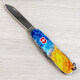 Складной нож Victorinox SPARTAN UKRAINE Желто-синие брызги 1.3603.7.T3160pw фото