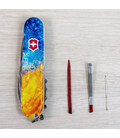 Складаний ніж Victorinox SPARTAN UKRAINE Жовто-сині бризки 1.3603.7.T3160pw картинка, зображення, фото