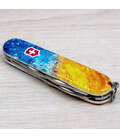Складаний ніж Victorinox SPARTAN UKRAINE Жовто-сині бризки 1.3603.7.T3160pw картинка, зображення, фото