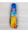 Складаний ніж Victorinox SPARTAN UKRAINE Жовто-сині бризки 1.3603.7.T3160pw картинка, зображення, фото