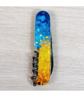 Складаний ніж Victorinox SPARTAN UKRAINE Жовто-сині бризки 1.3603.7.T3160pw картинка, зображення, фото