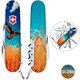 Складной нож Victorinox CLIMBER UKRAINE Свободный Сокол 1.3703.7.T3230pw фото