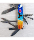 Складной нож Victorinox CLIMBER UKRAINE Свободный Сокол 1.3703.7.T3230pw фото, картинка, изображение