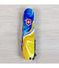Складной нож Victorinox HUNTSMAN UKRAINE Желто-синие краски 1.3713.7.T3250pw фото, картинка, изображение