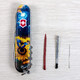 Складаний ніж Victorinox HUNTSMAN UKRAINE Зоряний метелик 1.3713.3.T3240pw - картинка, зображення, фото ножа