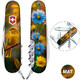 Складаний ніж Victorinox SPARTAN UKRAINE Золота пташка 1.3603.7.T3170pw - картинка, зображення, фото ножа