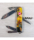 Складной нож Victorinox SPARTAN UKRAINE Золотая птичка 1.3603.7.T3170pw фото, картинка, изображение