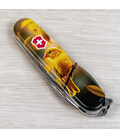 Складной нож Victorinox SPARTAN UKRAINE Золотая птичка 1.3603.7.T3170pw фото, картинка, изображение
