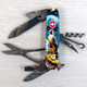 Складаний ніж Victorinox CLIMBER UKRAINE Сокіл-захисник 1.3703.3.T3210pw - картинка, зображення, фото ножа