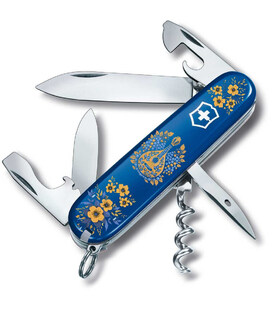 Складаний ніж Victorinox SPARTAN UKRAINE Українські мотиви 1.3603.2.T1370u - картинка, зображення, фото ножа