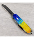 Складаний ніж Victorinox CLIMBER UKRAINE Жовто-синій малюнок 1.3703.7.T3100pw картинка, зображення, фото