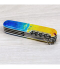 Складаний ніж Victorinox CLIMBER UKRAINE Жовто-синій малюнок 1.3703.7.T3100pw картинка, зображення, фото