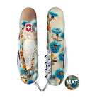Складной нож Victorinox HUNTSMAN UKRAINE Благородный Сокол 1.3713.7.T3260pw фото, картинка, изображение