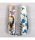 Складной нож Victorinox HUNTSMAN UKRAINE Благородный Сокол 1.3713.7.T3260pw фото, картинка, изображение