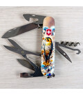 Складной нож Victorinox HUNTSMAN UKRAINE Благородный Сокол 1.3713.7.T3260pw фото, картинка, изображение