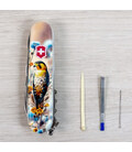 Складной нож Victorinox HUNTSMAN UKRAINE Благородный Сокол 1.3713.7.T3260pw фото, картинка, изображение