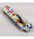 Складной нож Victorinox HUNTSMAN UKRAINE Благородный Сокол 1.3713.7.T3260pw фото, картинка, изображение