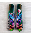 Складной нож Victorinox CAMPER ANIMAL Хамелеон 1.3613.3.F1020pw фото, картинка, изображение