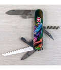 Складной нож Victorinox CAMPER ANIMAL Хамелеон 1.3613.3.F1020pw фото, картинка, изображение