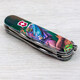 Складаний ніж Victorinox CAMPER ANIMAL Хамелеон 1.3613.3.F1020pw - картинка, зображення, фото ножа