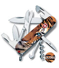 Складаний ніж Victorinox CLIMBER ANIMAL Тигр 1.3703.F1030pw - картинка, зображення, фото ножа