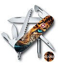 Складной нож Victorinox HIKER ANIMAL Леопард 1.4613.3.F1080pw фото, картинка, изображение