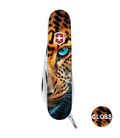 Складной нож Victorinox HIKER ANIMAL Леопард 1.4613.3.F1080pw фото, картинка, изображение